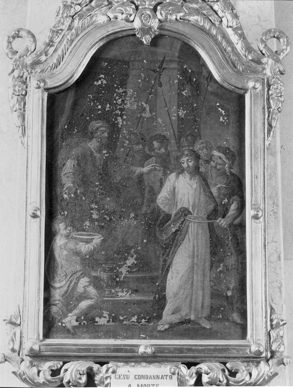 stazioni della via crucis (Via Crucis, ciclo) di Brunelli Antonio (sec. XVIII)
