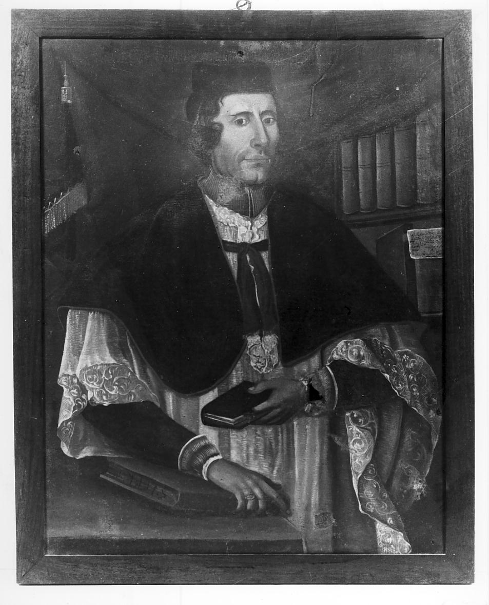ritratto di ecclesiastico (dipinto, opera isolata) - ambito cremonese (terzo quarto sec. XVIII)