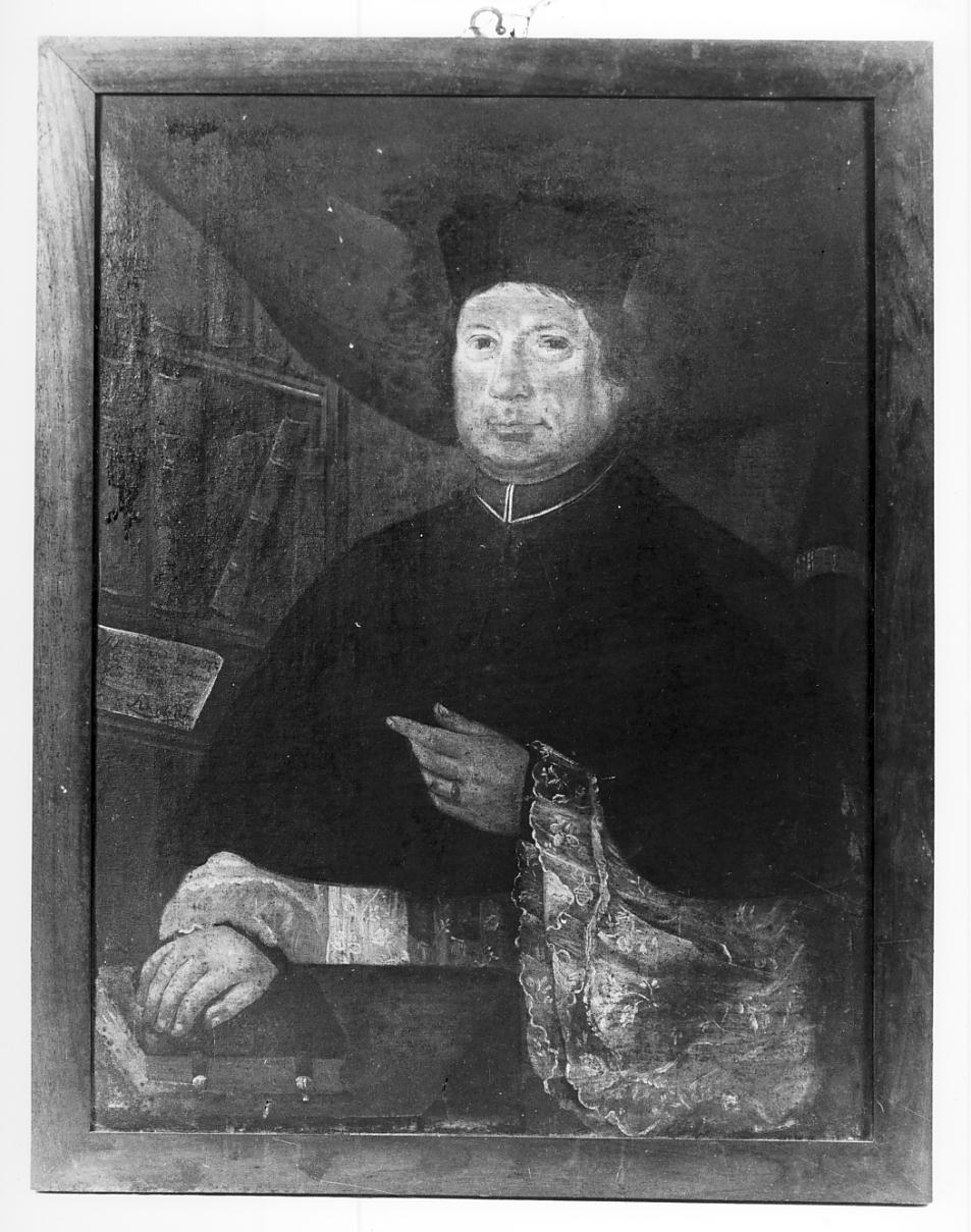 ritratto di ecclesiastico (dipinto, opera isolata) - ambito cremonese (secondo quarto sec. XIX)