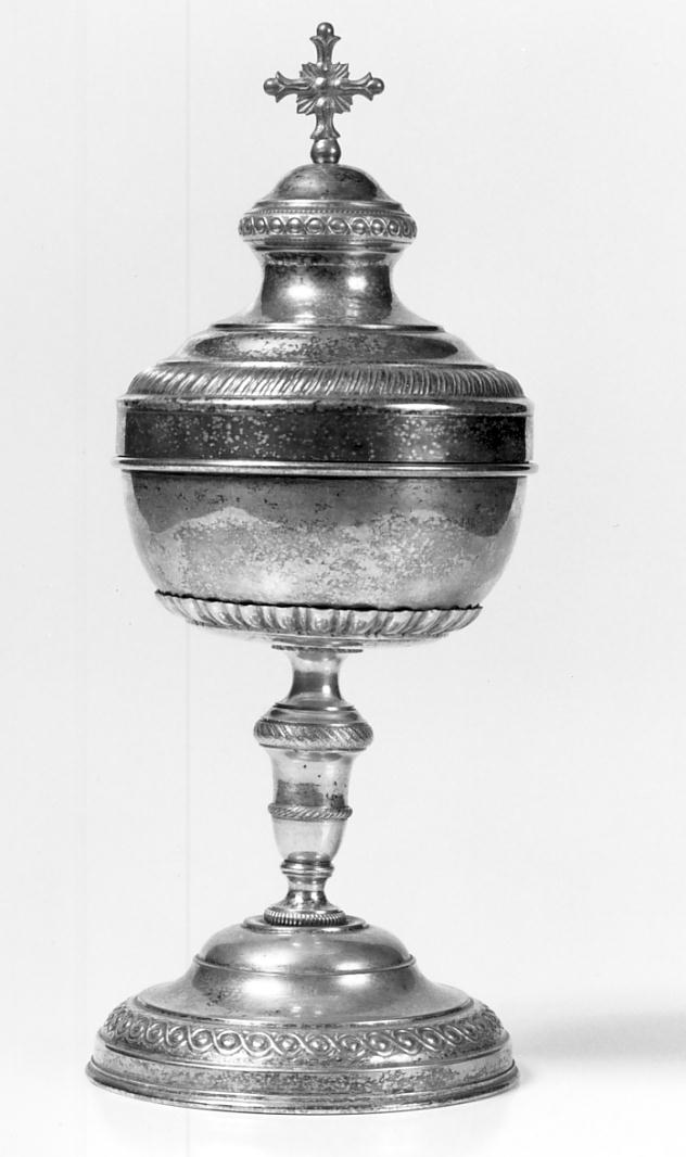 pisside, opera isolata - manifattura lombarda (sec. XIX)