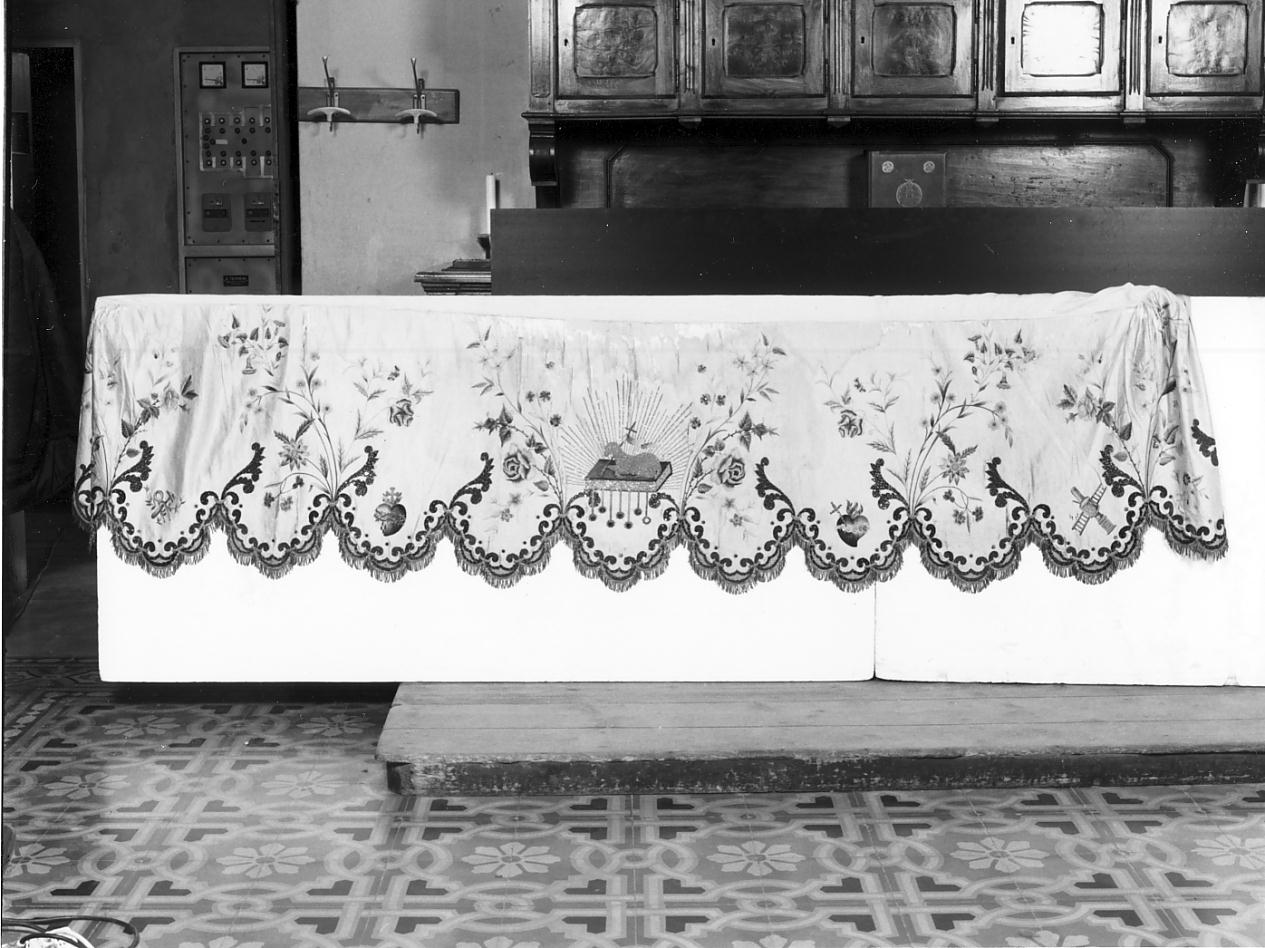 tovaglia d'altare, opera isolata - manifattura lombarda (sec. XIX)