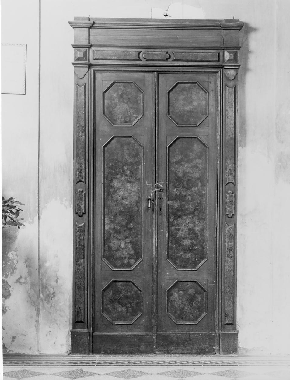 porta, serie - manifattura cremonese (fine/inizio secc. XIX/ XX)