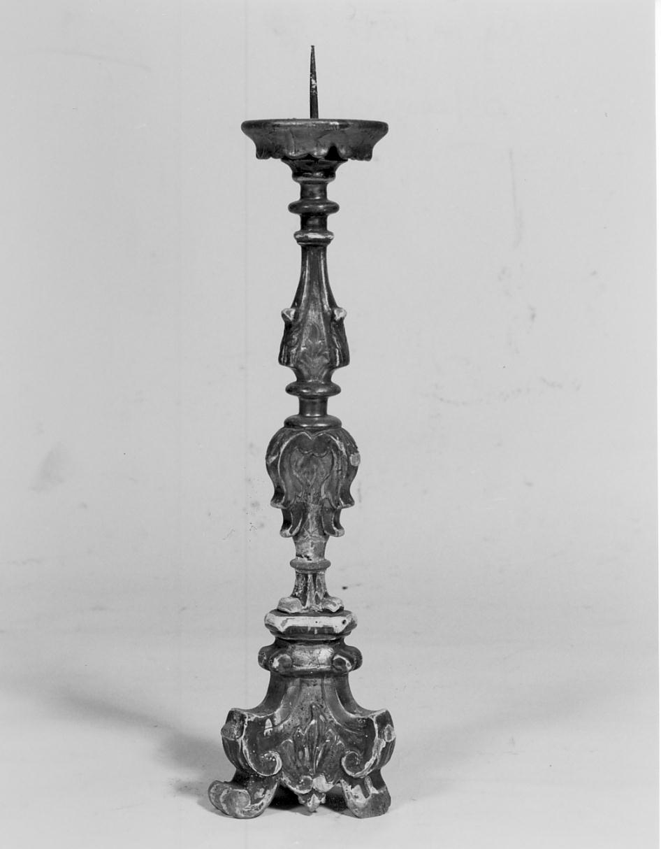 candelabro, serie - manifattura cremonese (sec. XVIII)
