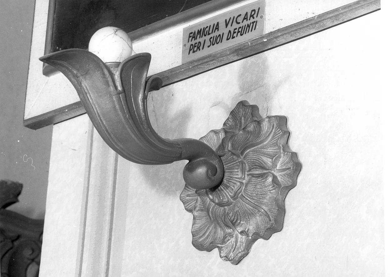 candeliere da parete - ambito mantovano (prima metà sec. XX)