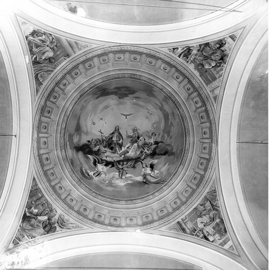Quattro evangelisti (dipinto) di Baldissara Anselmo (sec. XX)