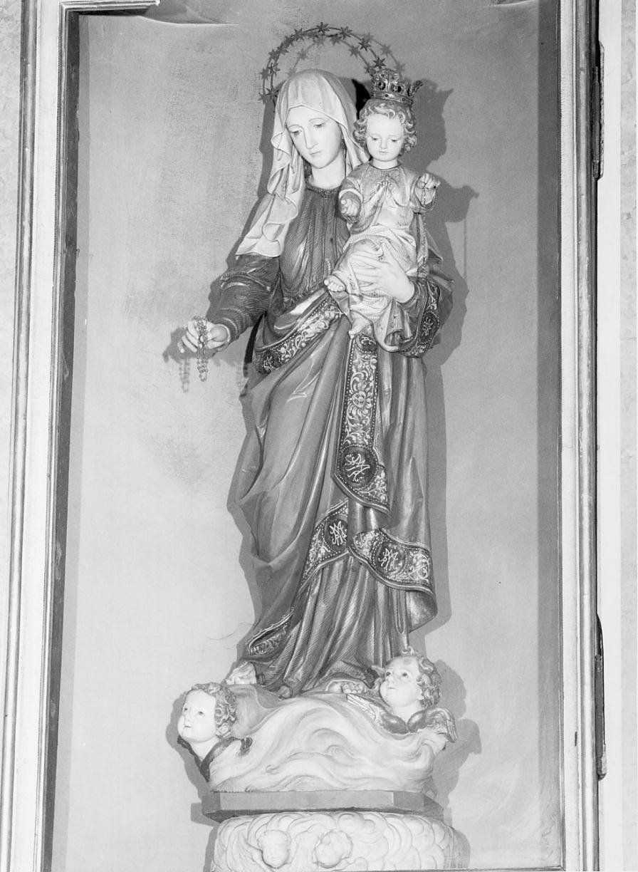 Madonna del Rosario (statua) - ambito mantovano (sec. XX)