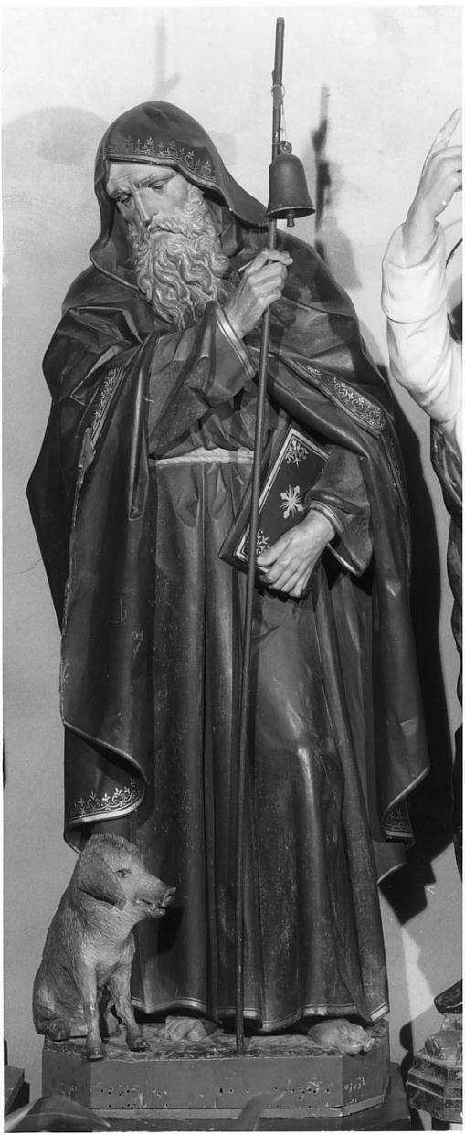 Sant'Antonio Abate (statua) - ambito mantovano (secondo quarto sec. XX)