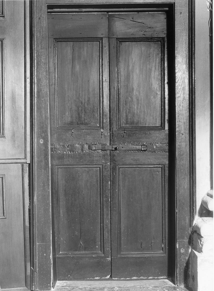 porta - a due battenti - ambito mantovano (seconda metà sec. XVIII)
