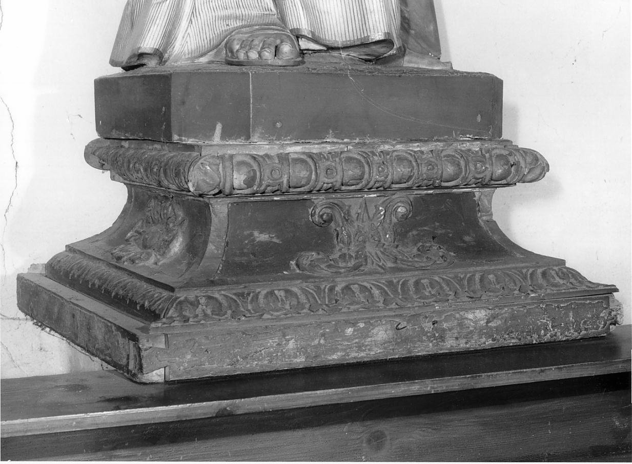 piedistallo di statua - ambito mantovano (sec. XIX)