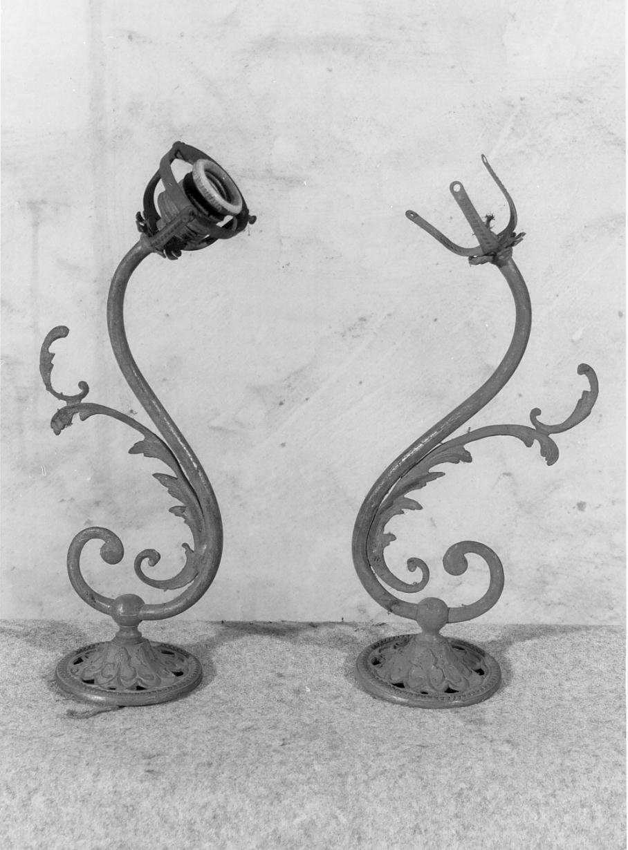 lampada - a muro - ambito mantovano (fine sec. XIX)