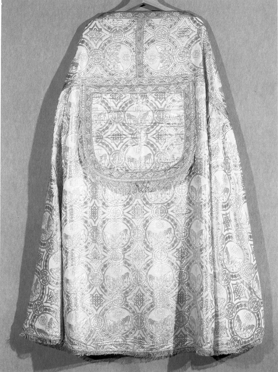 piviale - ambito mantovano (primo quarto sec. XX)