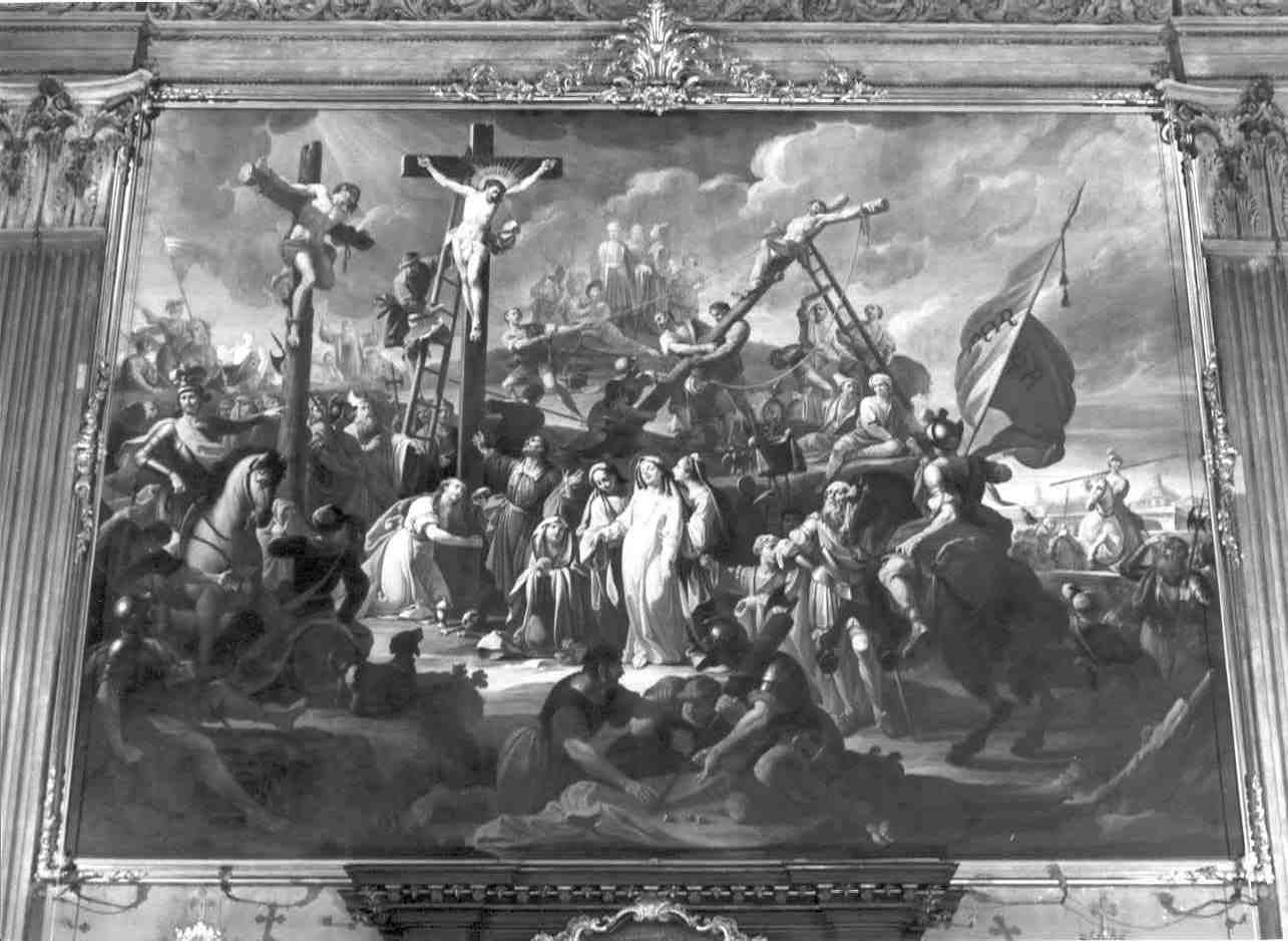 crocifissione di Cristo (dipinto, elemento d'insieme) di Gallina Lodovico, Tantini Pietro (sec. XVIII)