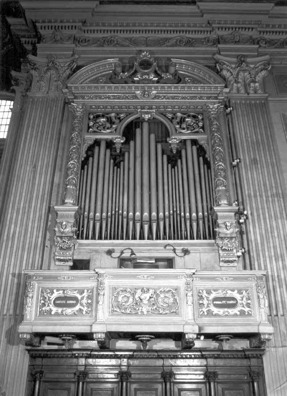 cassa d'organo, coppia - ambito bresciano (sec. XIX)