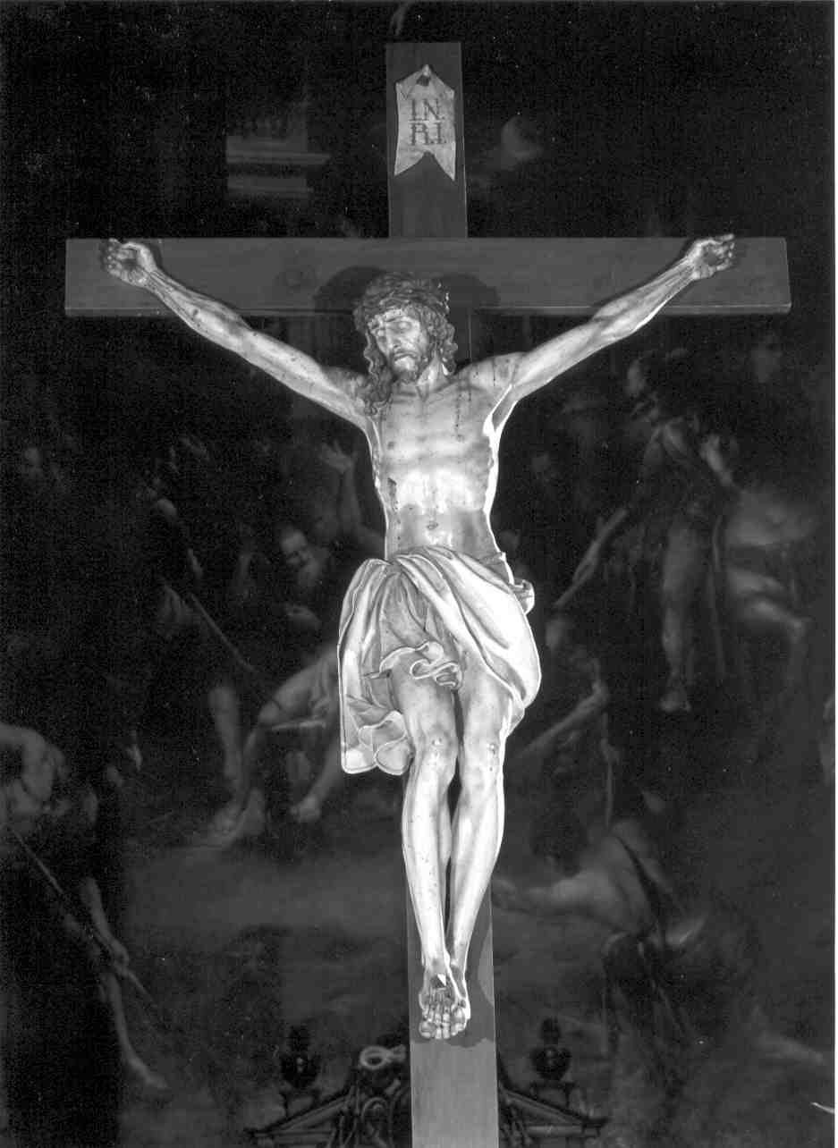 crocifisso, opera isolata - ambito bresciano (prima metà sec. XX)