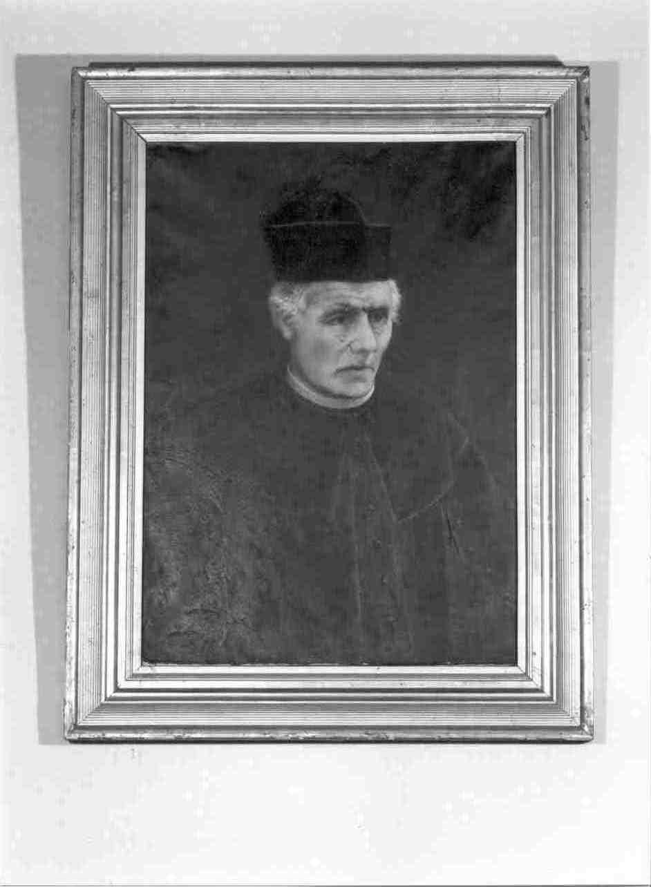 ritratto di prelato (dipinto, opera isolata) - ambito bresciano (prima metà sec. XX)