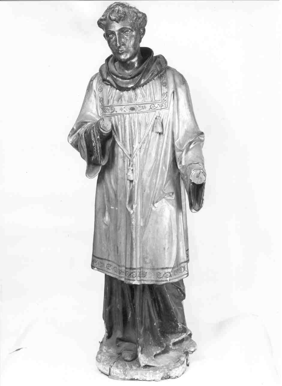 San Lorenzo (statua, elemento d'insieme) - ambito bresciano (sec. XX)