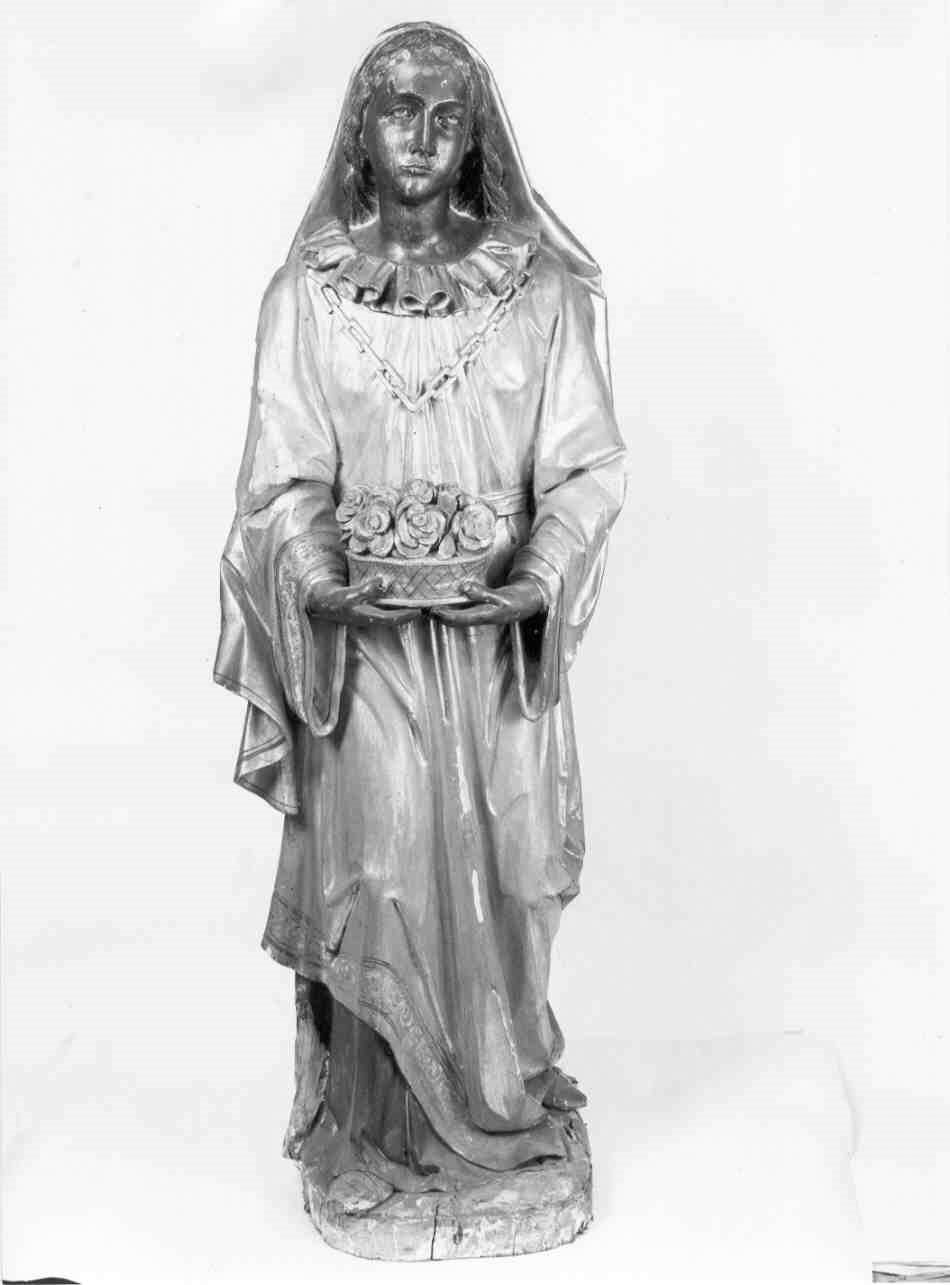 Beata Paola Gambara (statua, elemento d'insieme) - ambito bresciano (sec. XX)