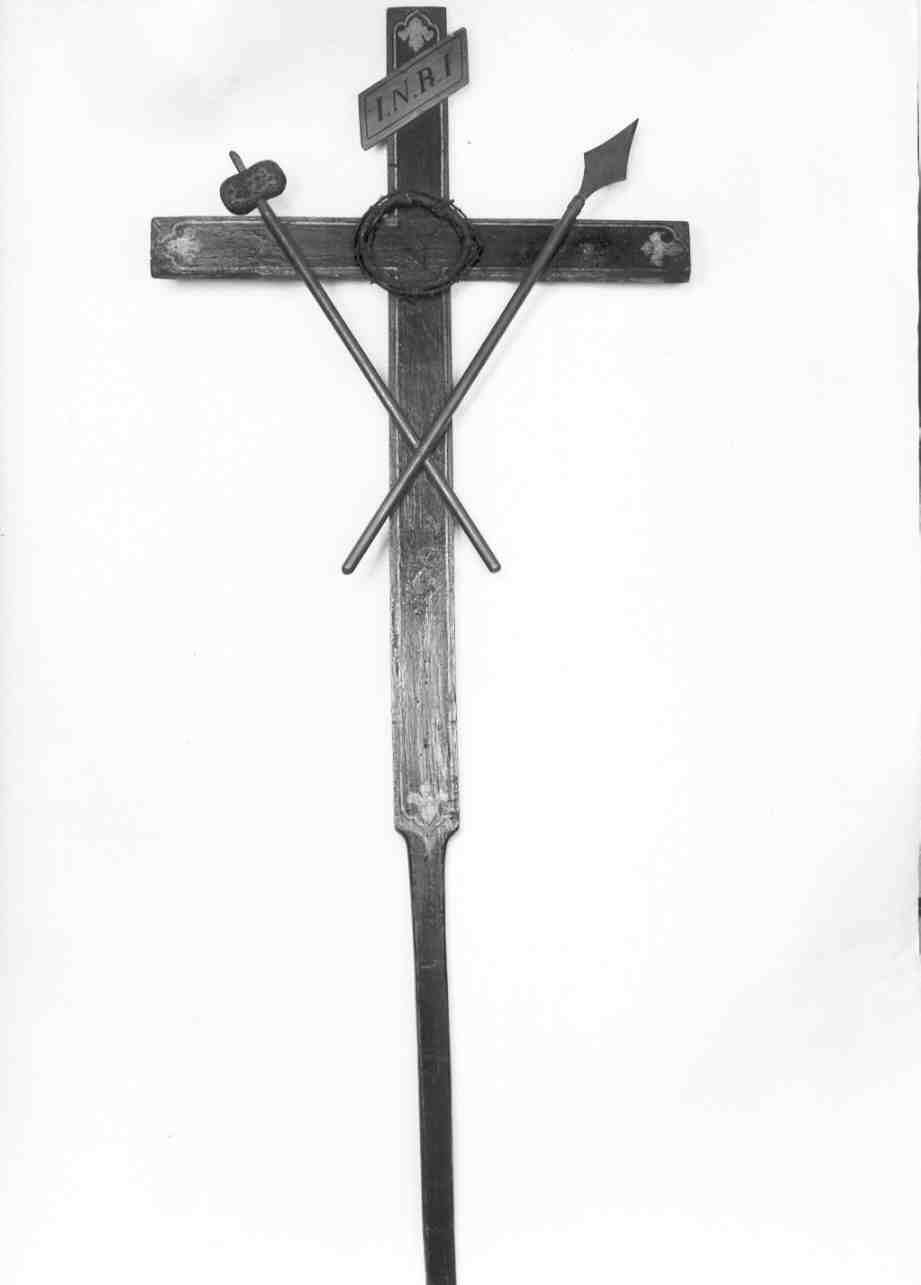 croce penitenziale, opera isolata - ambito bresciano (fine/inizio secc. XIX/ XX)