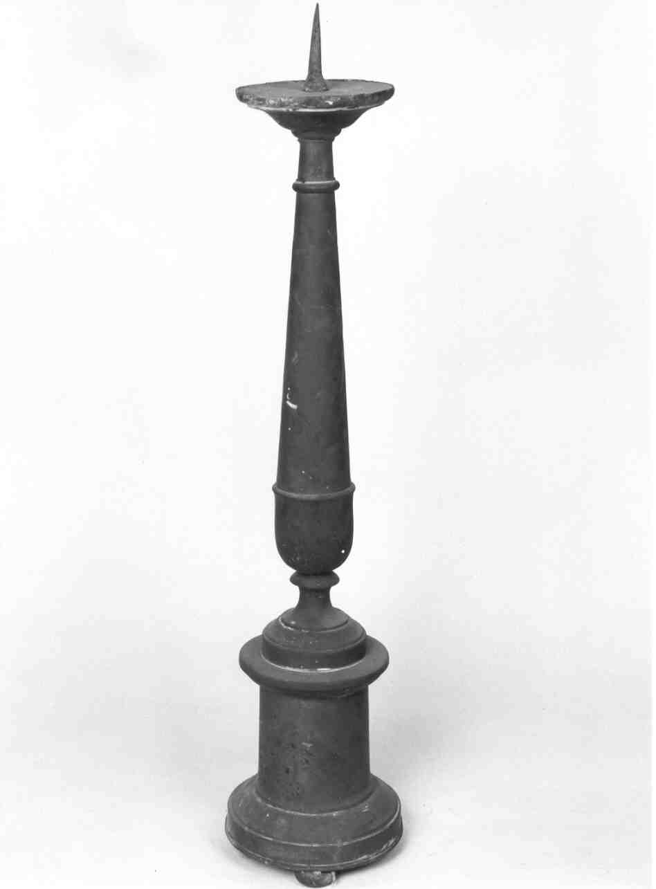 candeliere, serie - produzione lombarda (seconda metà sec. XIX)