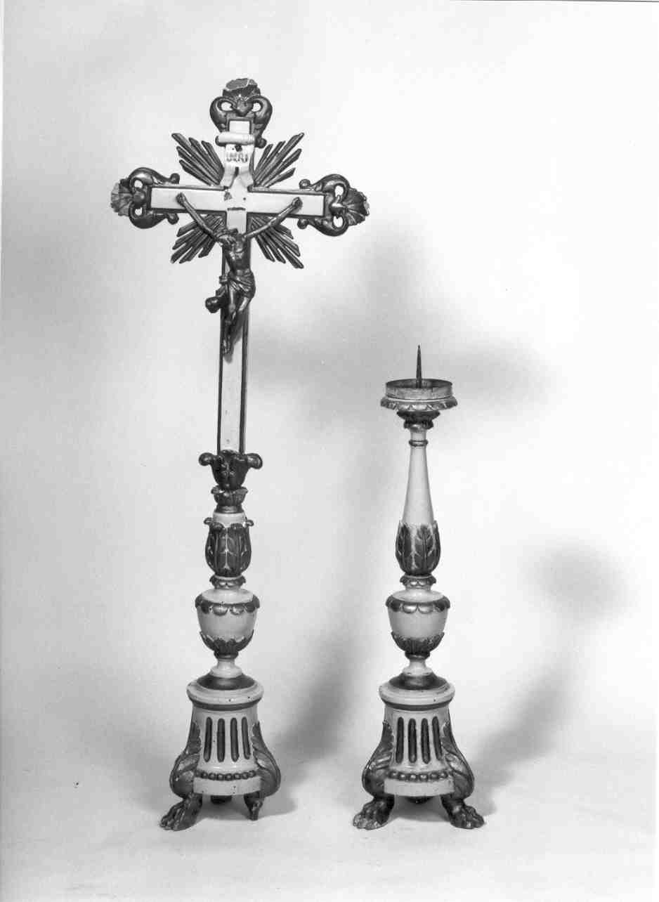 servizio d'altare, insieme - bottega mantovana (primo quarto sec. XIX)