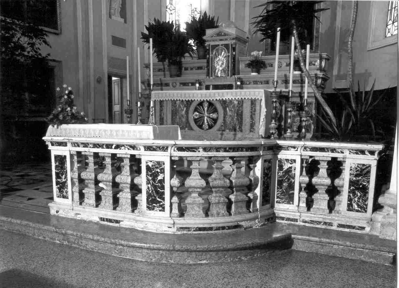 balaustrata, opera isolata - bottega mantovana (sec. XVIII)