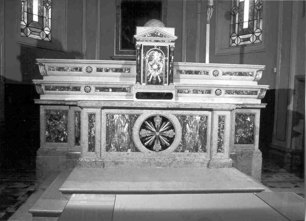 altare maggiore, opera isolata - ambito mantovano (sec. XIX, sec. XX)