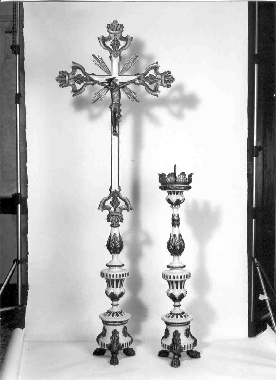 servizio d'altare, insieme - bottega mantovana (primo quarto sec. XIX)