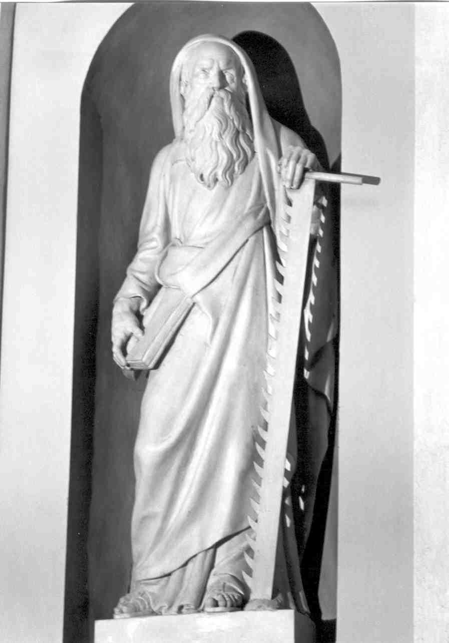 San Giuda Taddeo (statua, elemento d'insieme) - ambito mantovano (sec. XVIII)