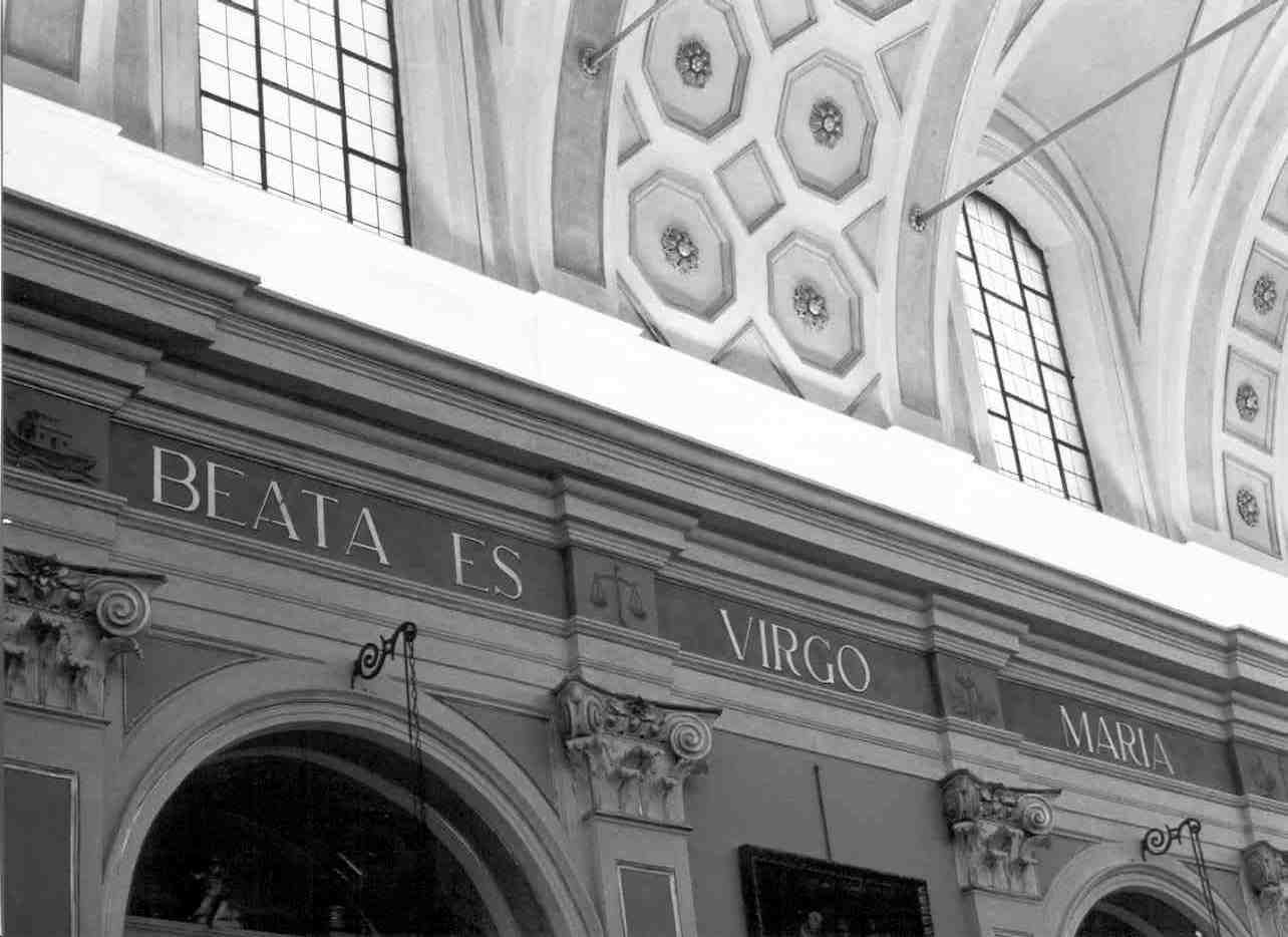 decorazione plastico-pittorica, elemento d'insieme - ambito mantovano (seconda metà sec. XIX)