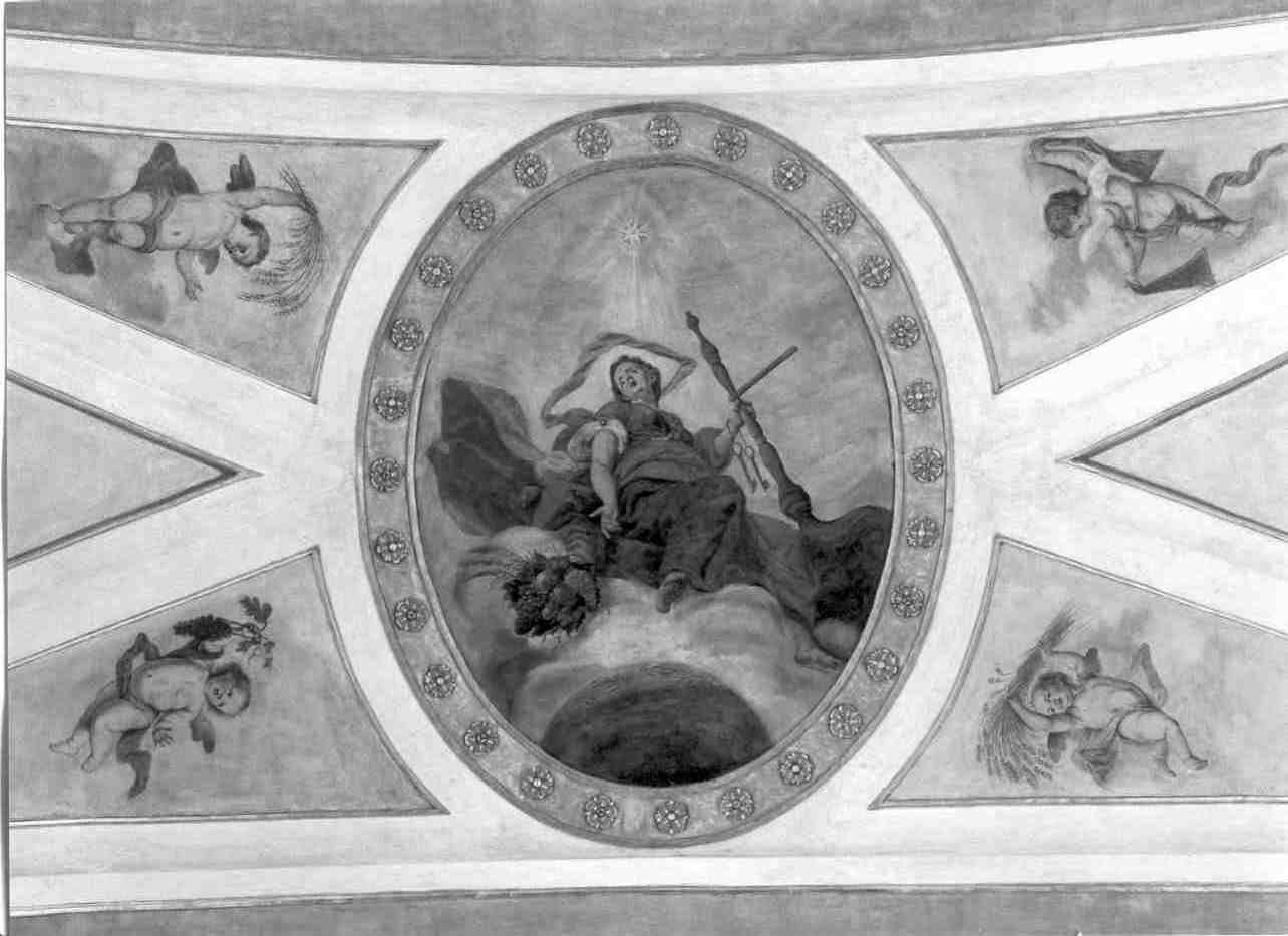 allegoria (dipinto, elemento d'insieme) di Cappi R.I (sec. XVIII)