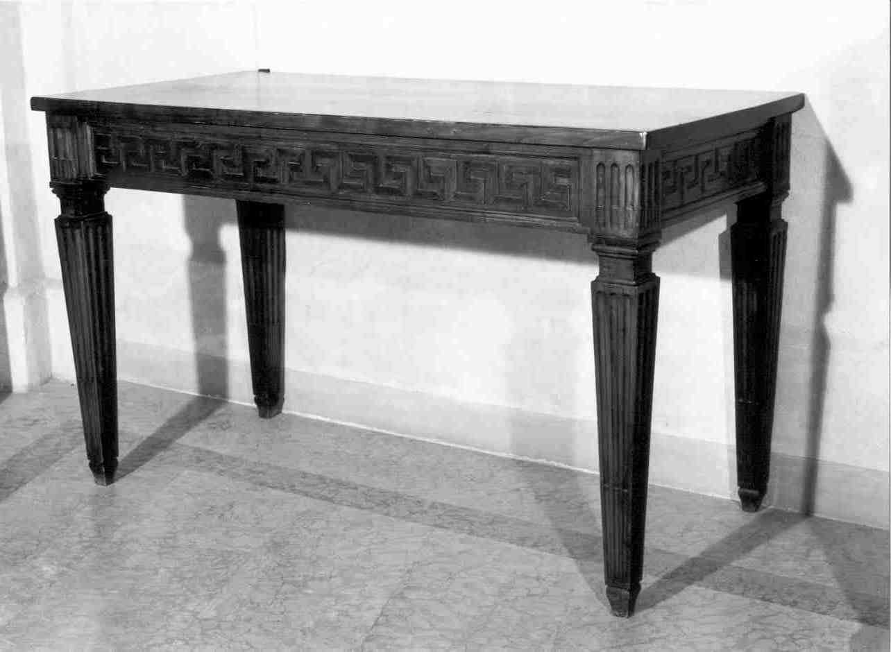 tavolo, opera isolata - bottega lombarda (prima metà sec. XIX)