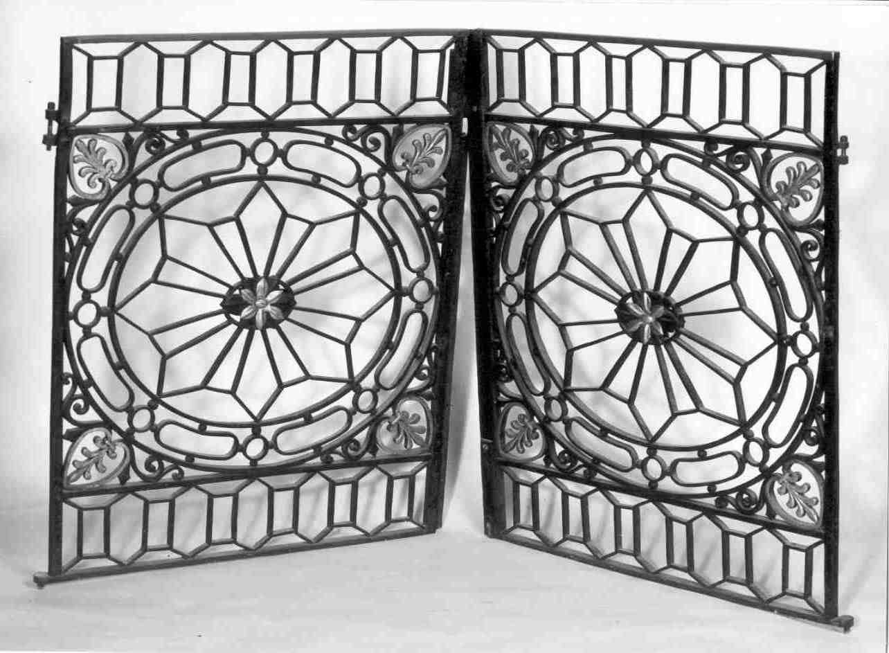 cancello di balaustrata, opera isolata - ambito mantovano (sec. XIX)