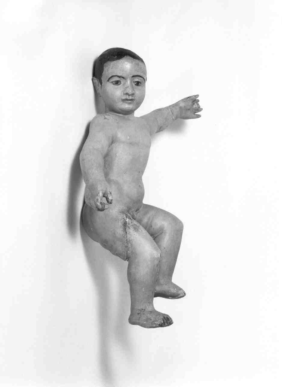 Gesù Bambino (statua, elemento d'insieme) - bottega mantovana (sec. XVIII)