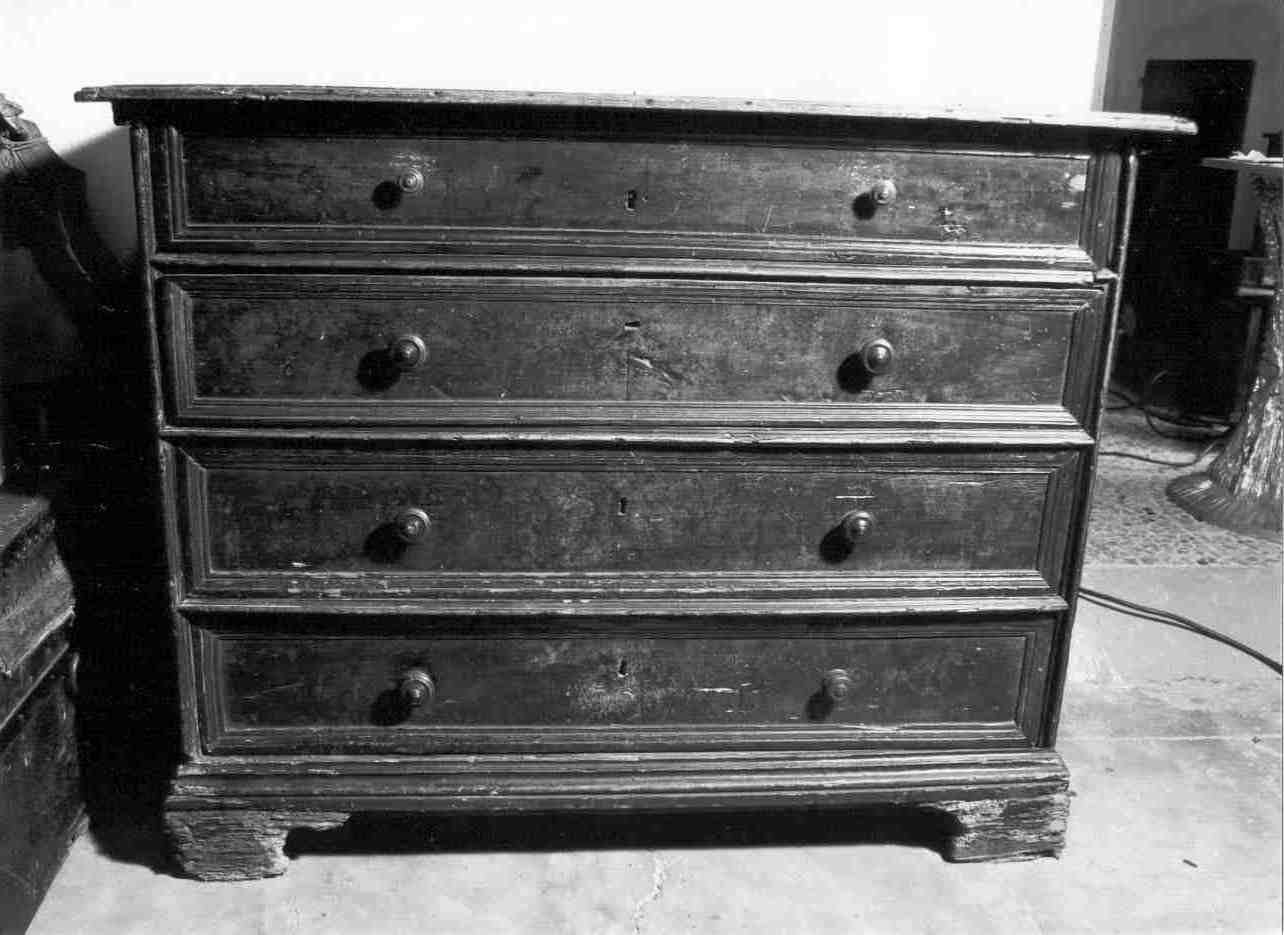 cassettone, opera isolata - bottega mantovana (prima metà sec. XVIII)