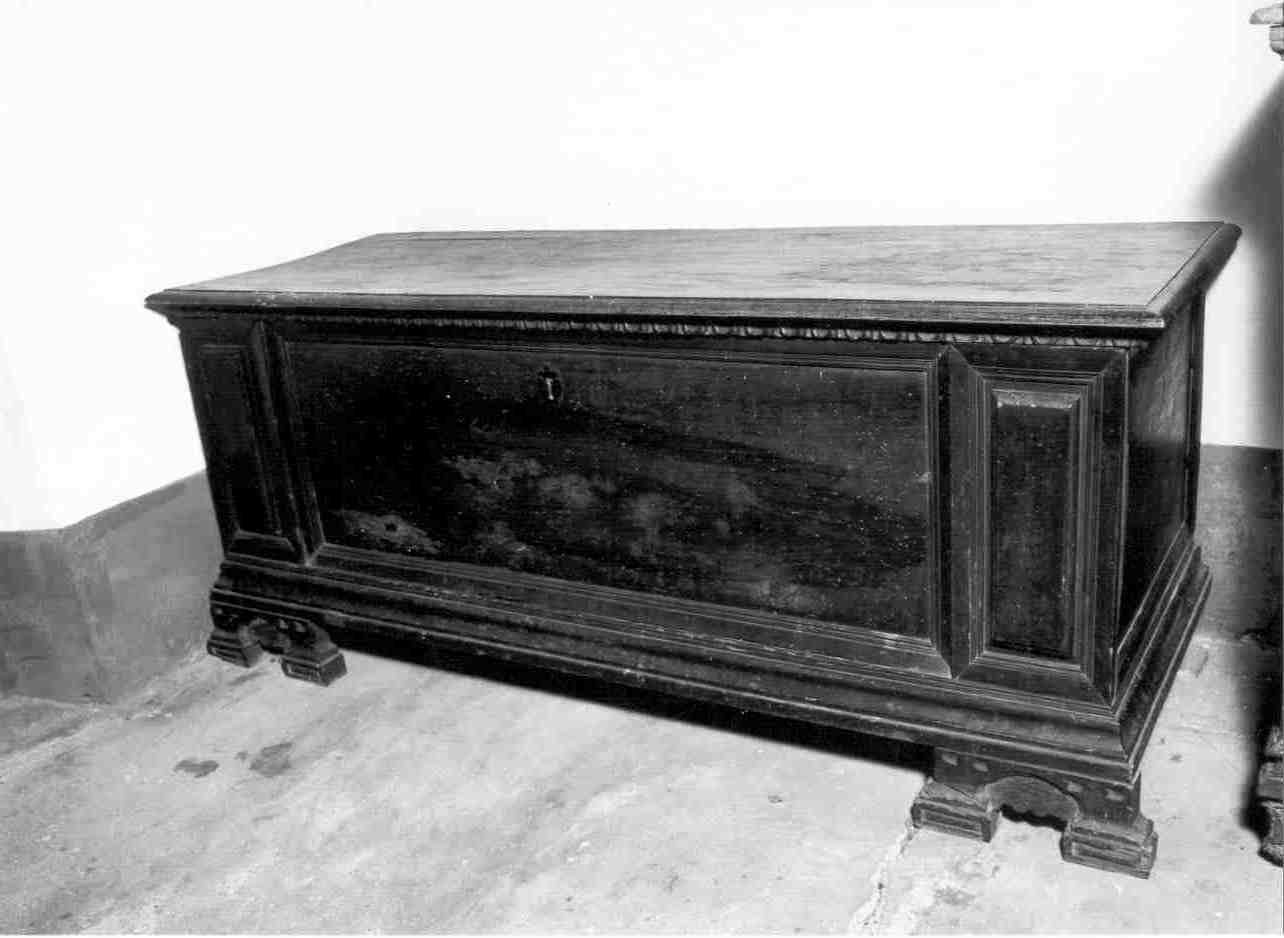 cassapanca, opera isolata - ambito mantovano (sec. XVIII)