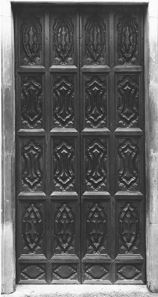 porta, coppia di Bonomi Giovanni (sec. XVIII)