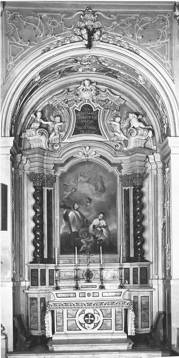 altare, insieme - ambito italiano (secondo quarto sec. XVIII)