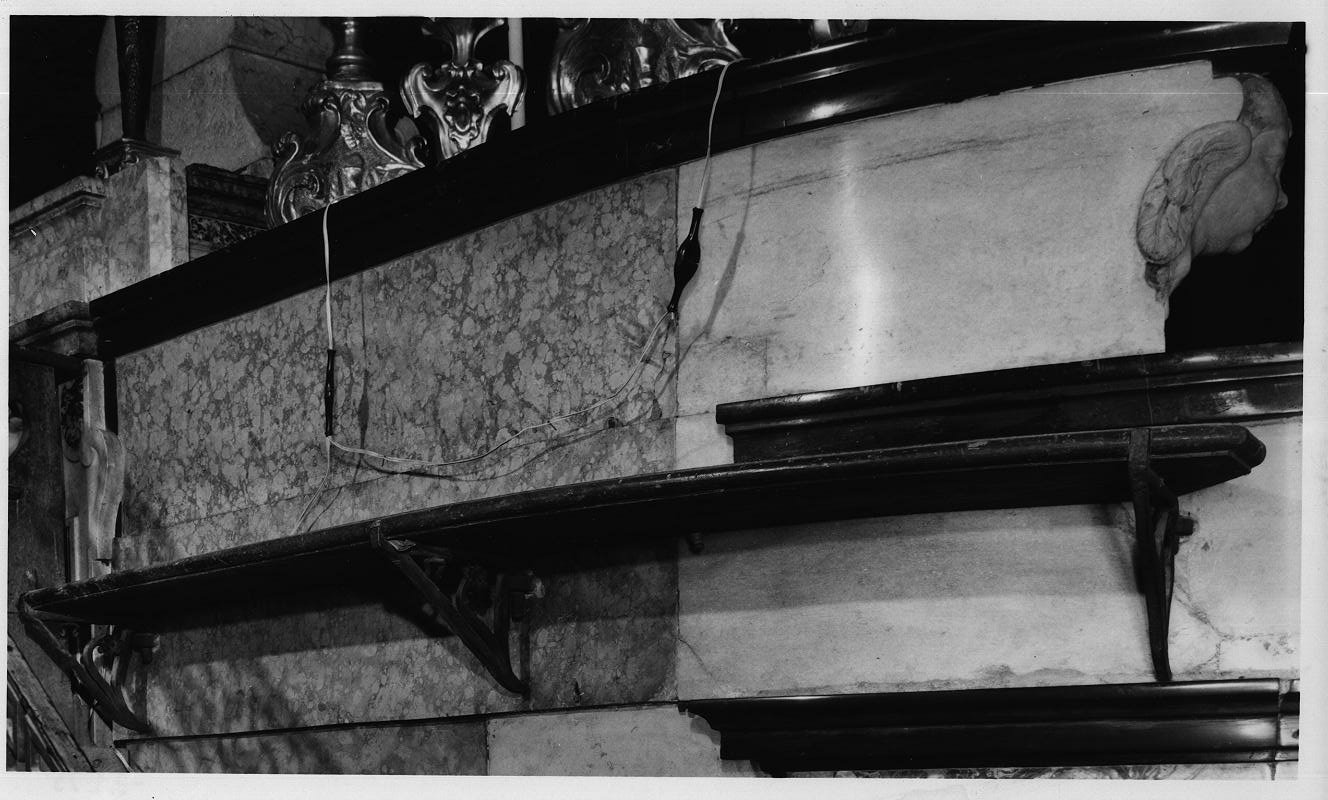 mensola, serie - ambito italiano (prima metà sec. XVIII)