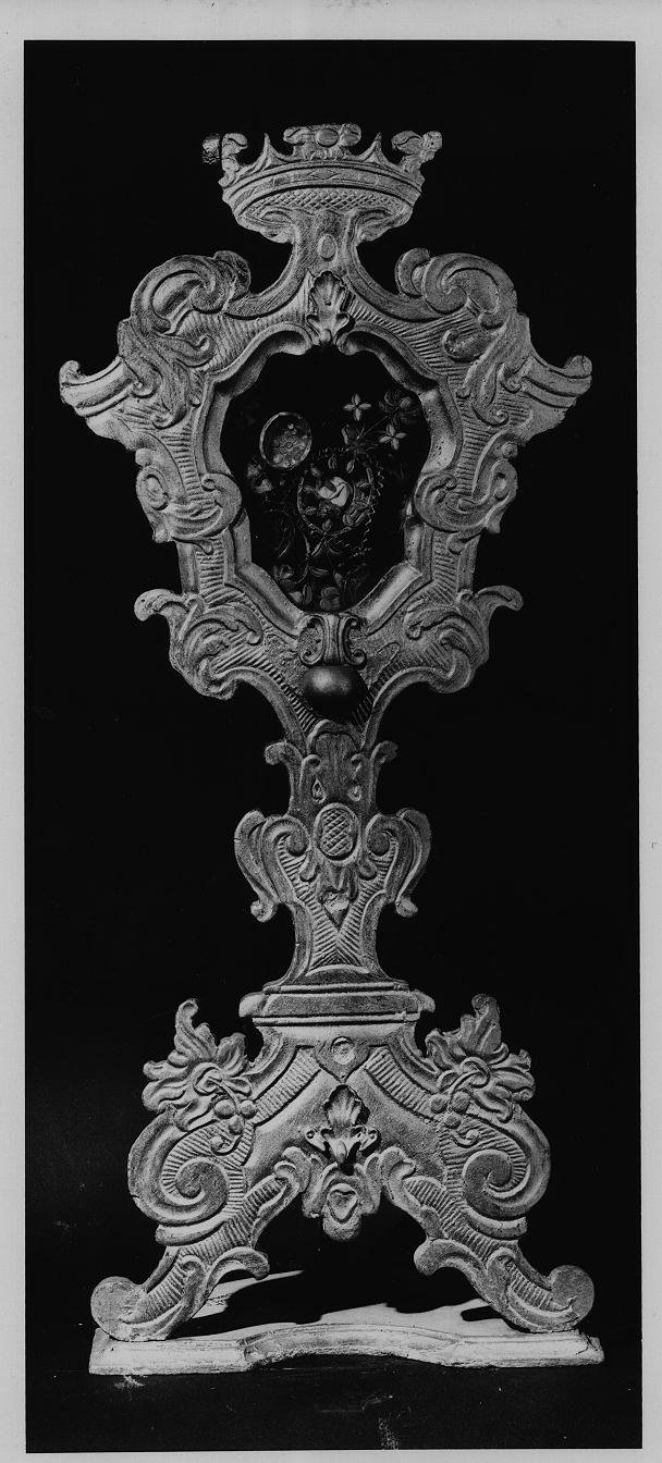 reliquiario, opera isolata - ambito italiano (sec. XVIII)