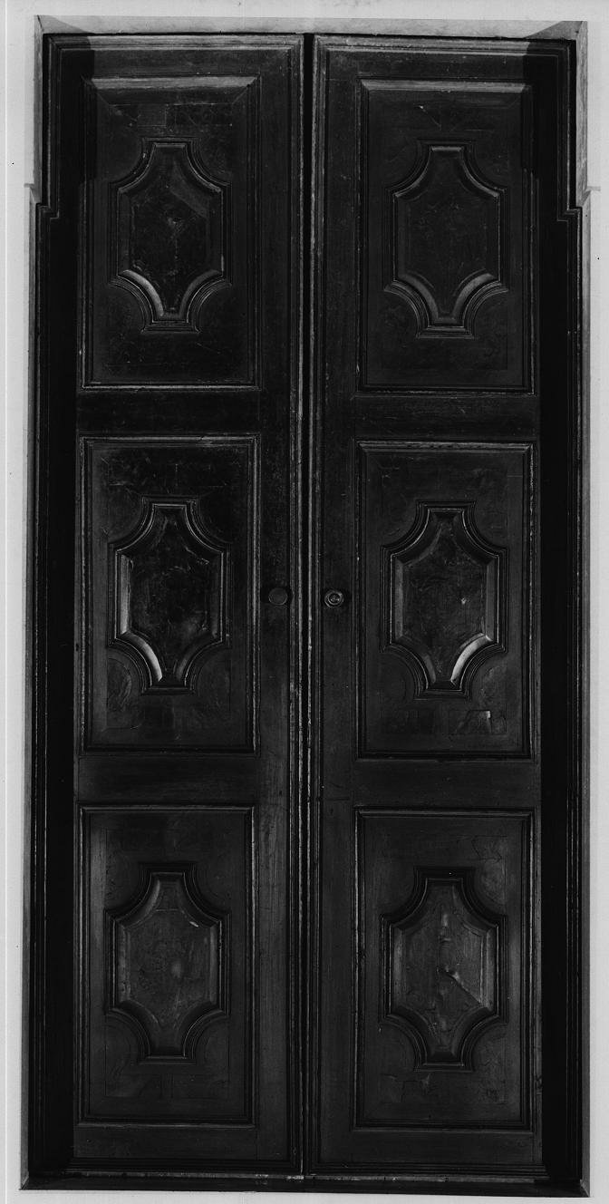 porta, coppia - ambito italiano (sec. XVIII)