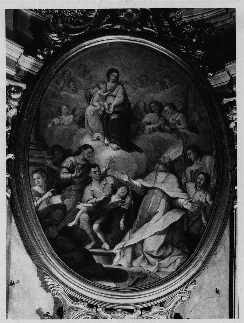 Miracolo di San Biagio (dipinto, opera isolata) - ambito italiano (sec. XVIII)