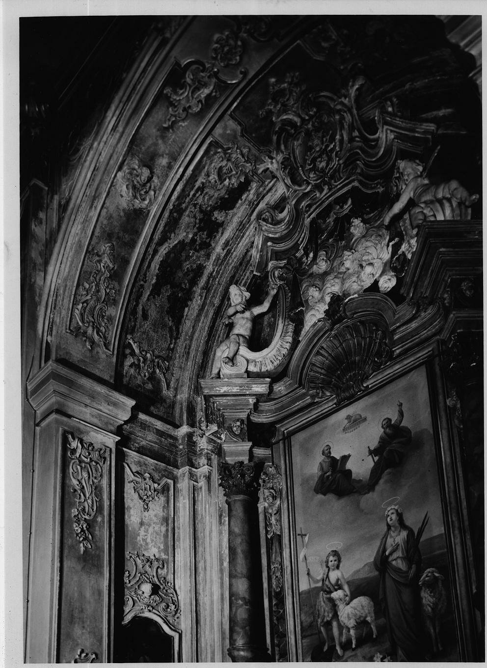 decorazione plastica, insieme - ambito italiano (secondo quarto sec. XVIII)