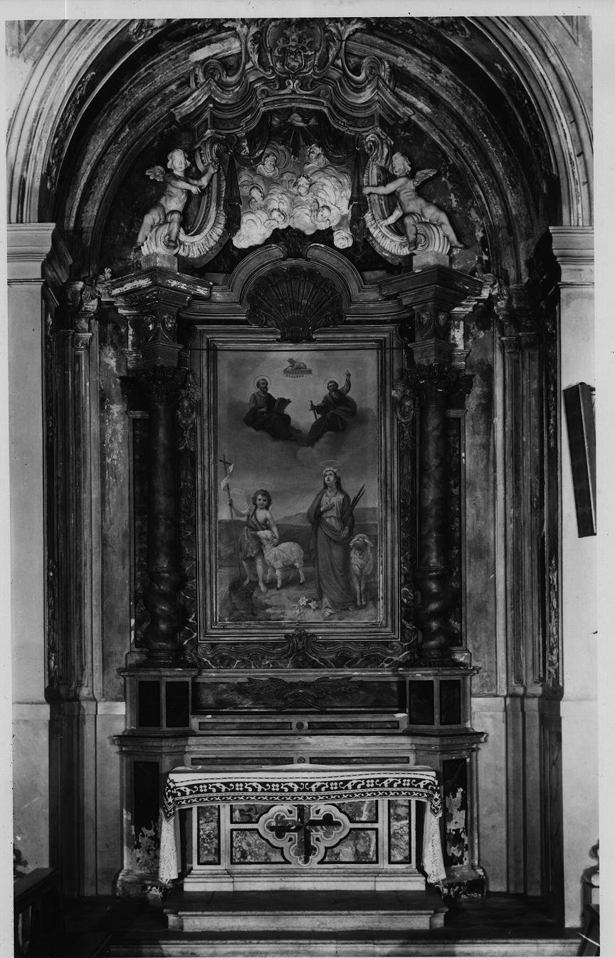 altare, insieme - ambito italiano (sec. XVIII)