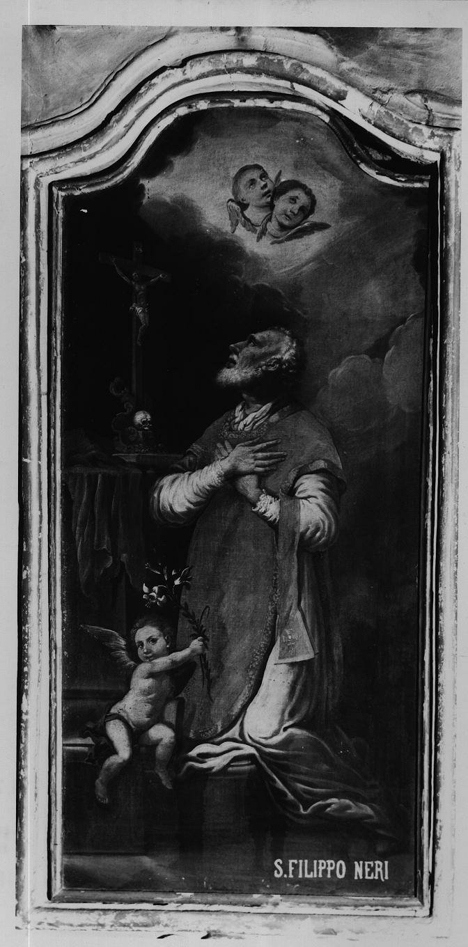San Filippo Neri (dipinto, opera isolata) - ambito italiano (terzo quarto sec. XVIII)