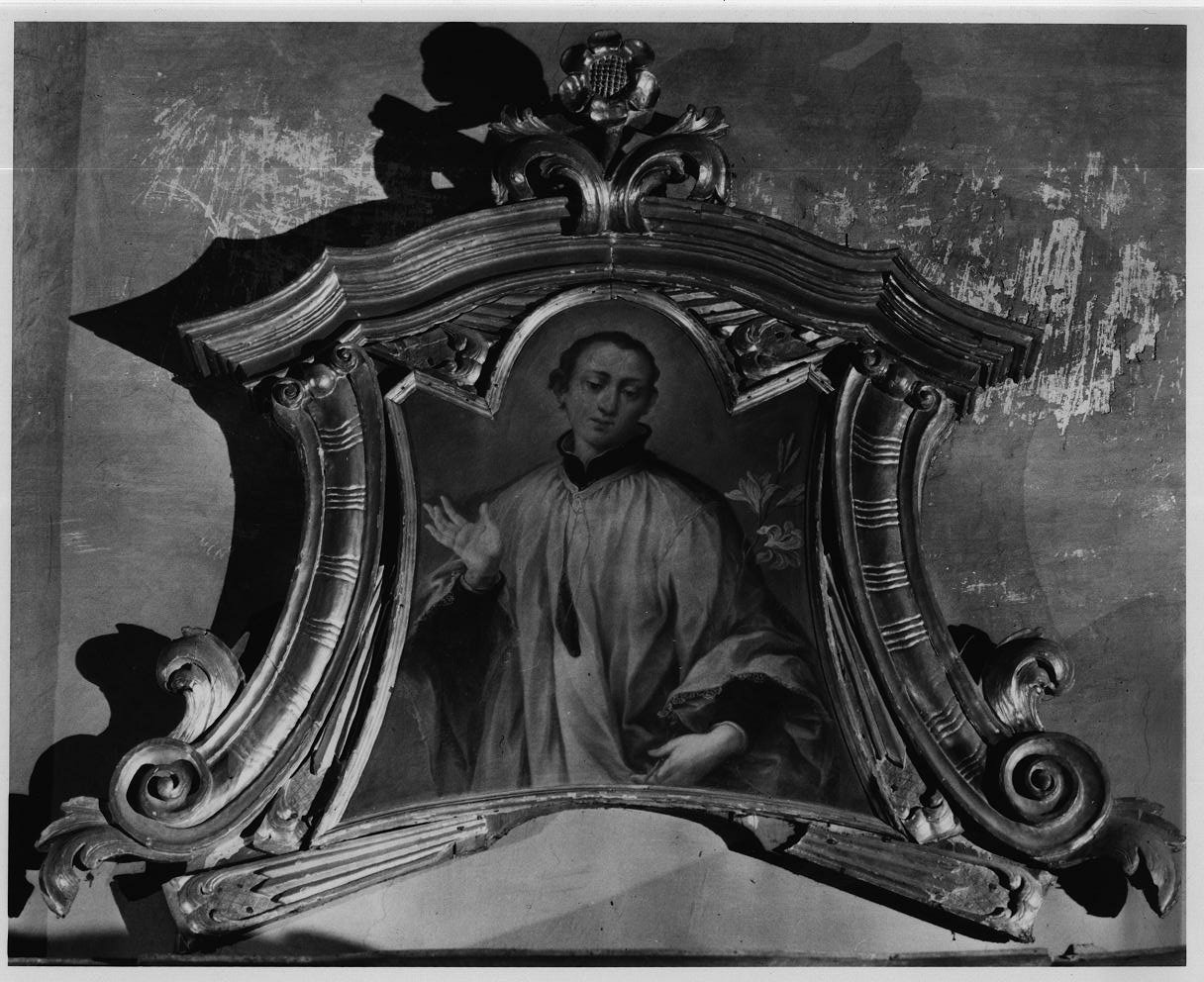 cornice, opera isolata - ambito italiano (sec. XVIII)