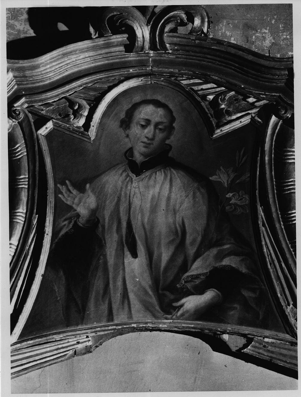 San Luigi Gonzaga (dipinto, opera isolata) - ambito italiano (prima metà sec. XVIII)