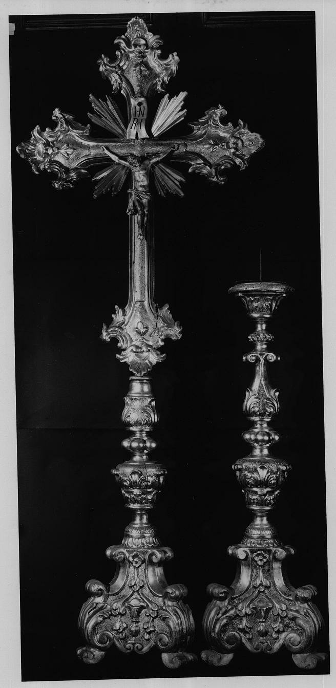 servizio d'altare, insieme - ambito italiano (sec. XVIII)