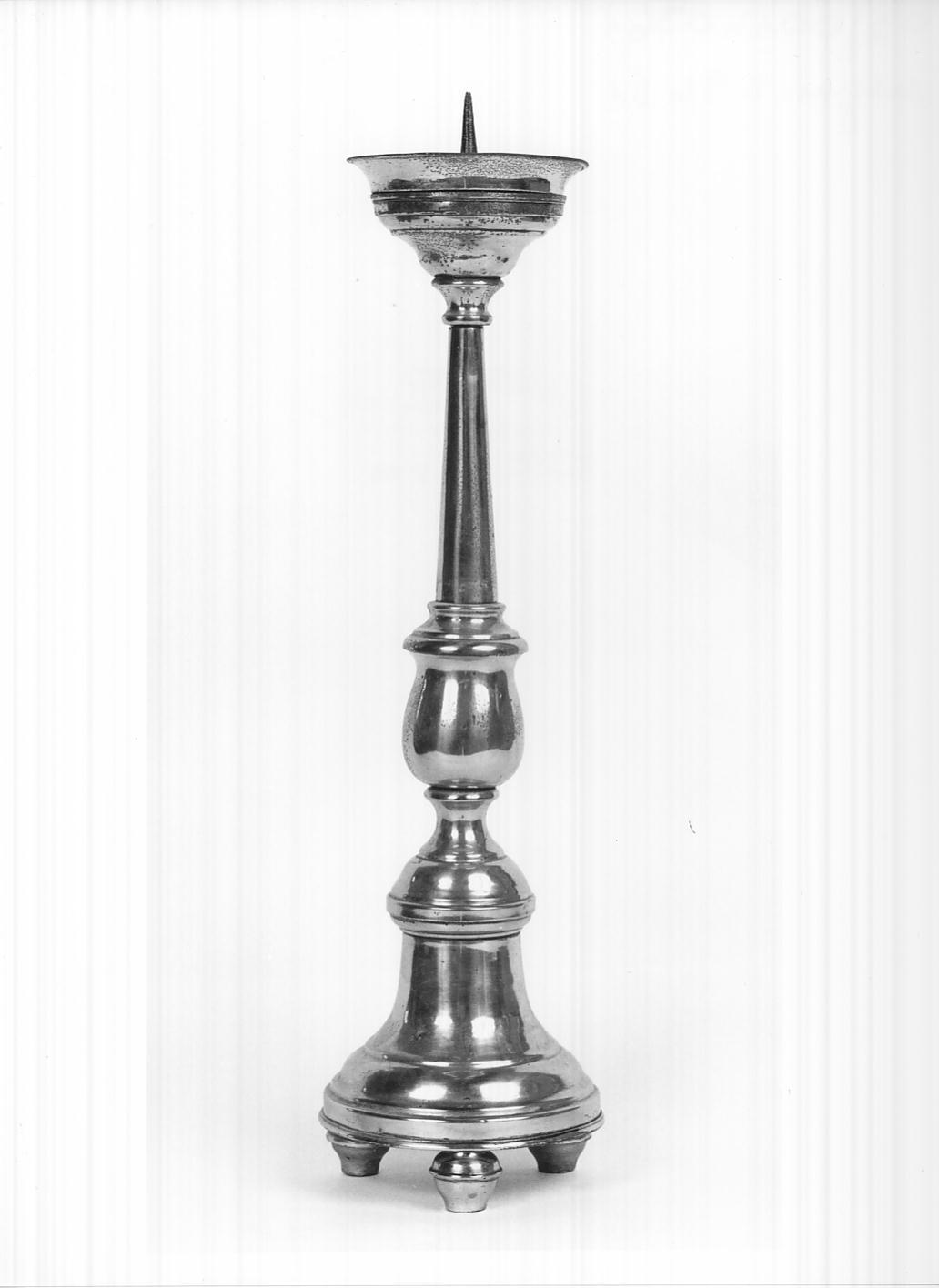 candeliere, serie - produzione lombarda (seconda metà sec. XIX)