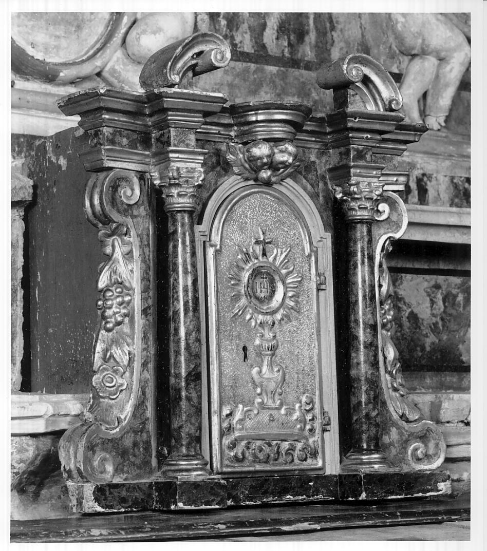 tabernacolo, elemento d'insieme di Bolla Domenico, Costa Lorenzo (sec. XVIII)