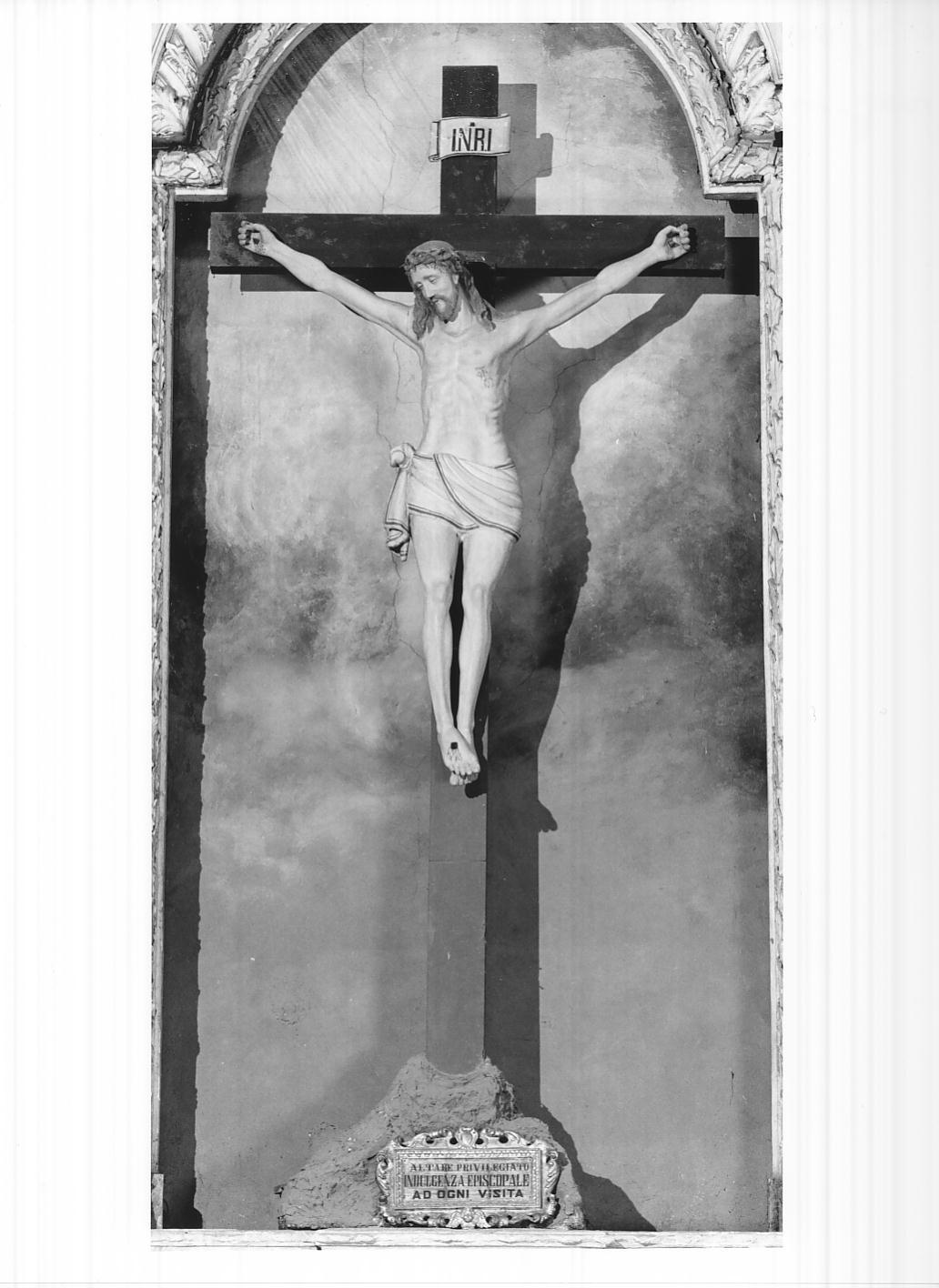 crocifisso, opera isolata di Ionok Michele (sec. XX)